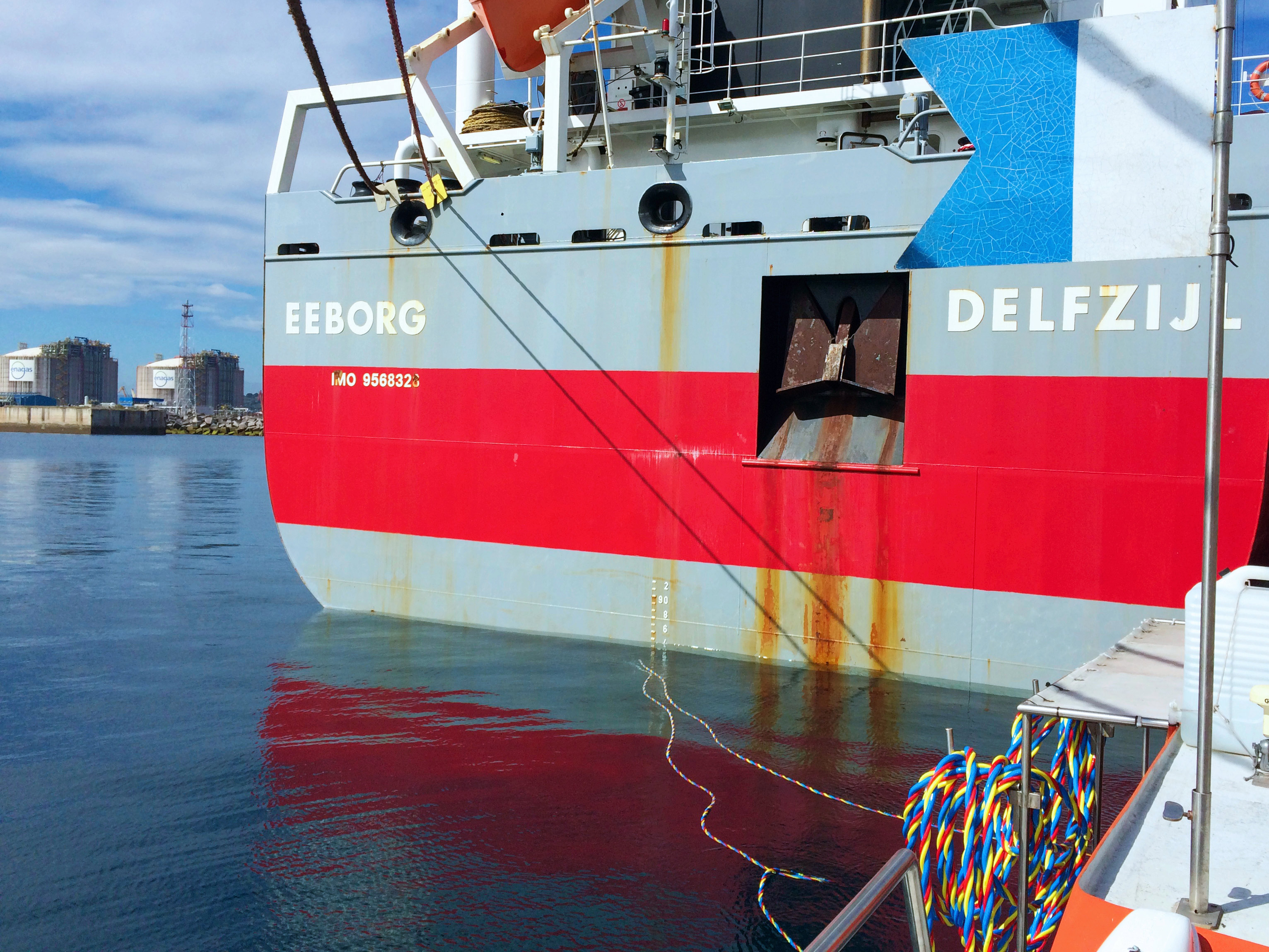Inspection of ship fouling for scientific research