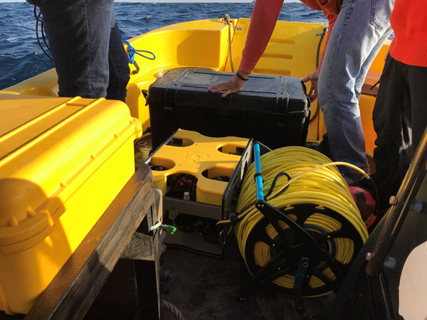 ROV inspection of desalination plant water intakes and catchment inlets