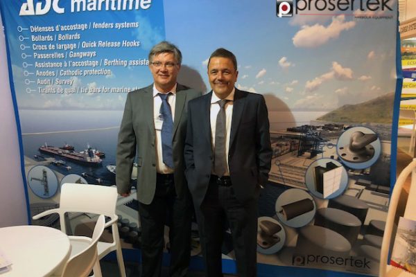 Prosertek y ADC Maritime en Mediterranean Ports & Shipping 2019