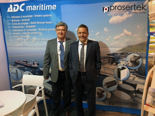 Prosertek y ADC Maritime en Mediterranean Ports & Shipping 2019