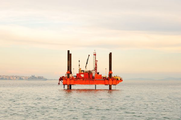 Oil platforms around the world