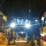 Passenger Boarding Bridge at Algeciras harbour