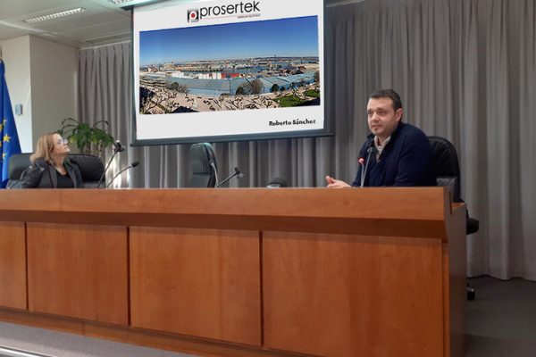 Prosertek en la jornada “Experiencias y nuevos desarrollos en equipamiento portuario”