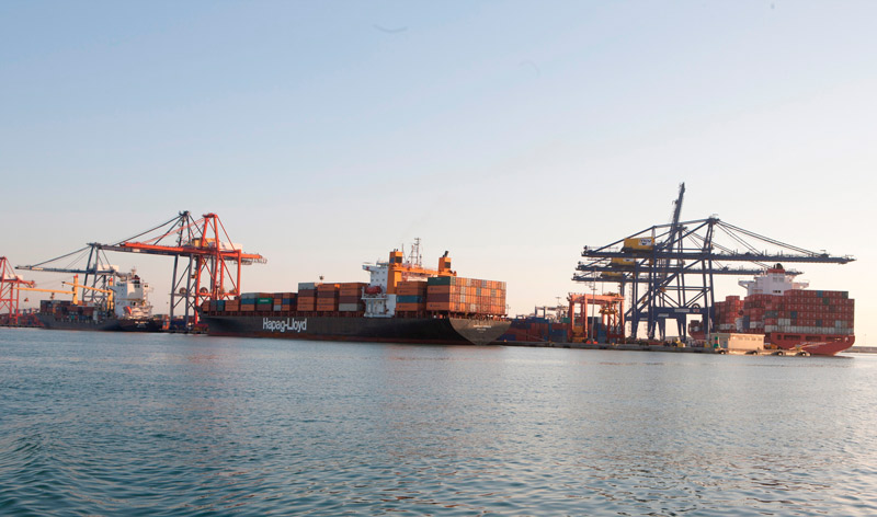 Puerto de Valencia: puerto verde