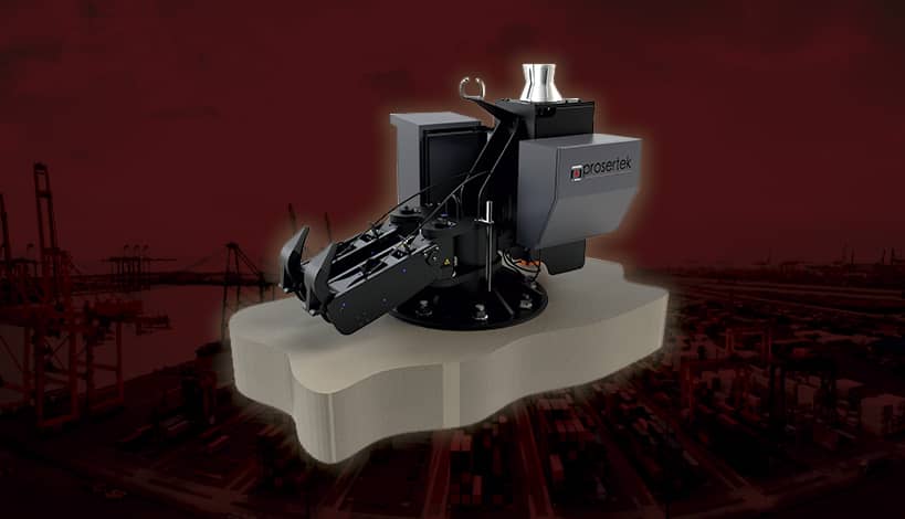 Quick-Release Hooks for mooring systems. Prosertek