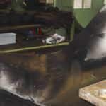 Rubber processing at fender factory