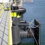 SC fender at Rotterdam harbour