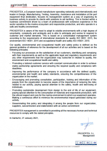 Integrated Management System Policy